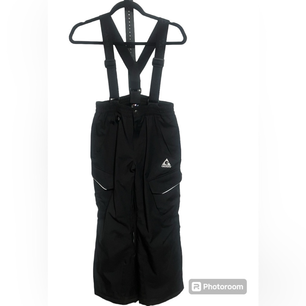 NWOT Gerry Removable Black Bibs Snowboarding Pants Sz Med 10-12